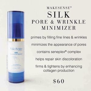 Silk pore minimizer